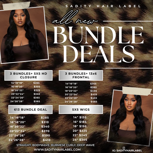 3 Bundle Deal + CLOSURES