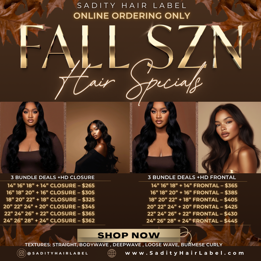 Fall Into Bundle Deal + CLOSURES