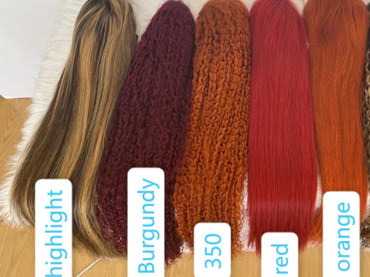 Custom 5x5 HD Color Wigs